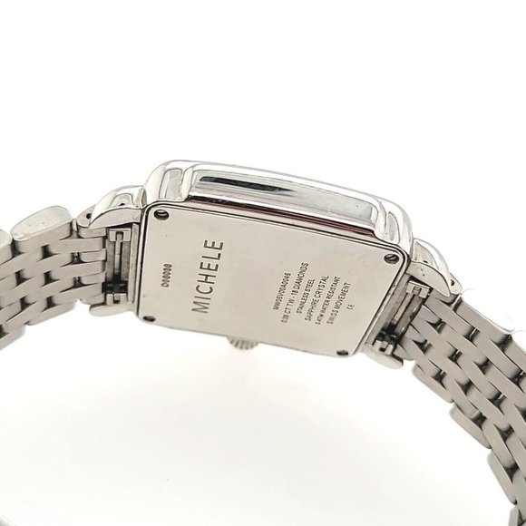 Michele Ladies Mini Deco with Diamond Dial (7635) - Picture 10 of 13